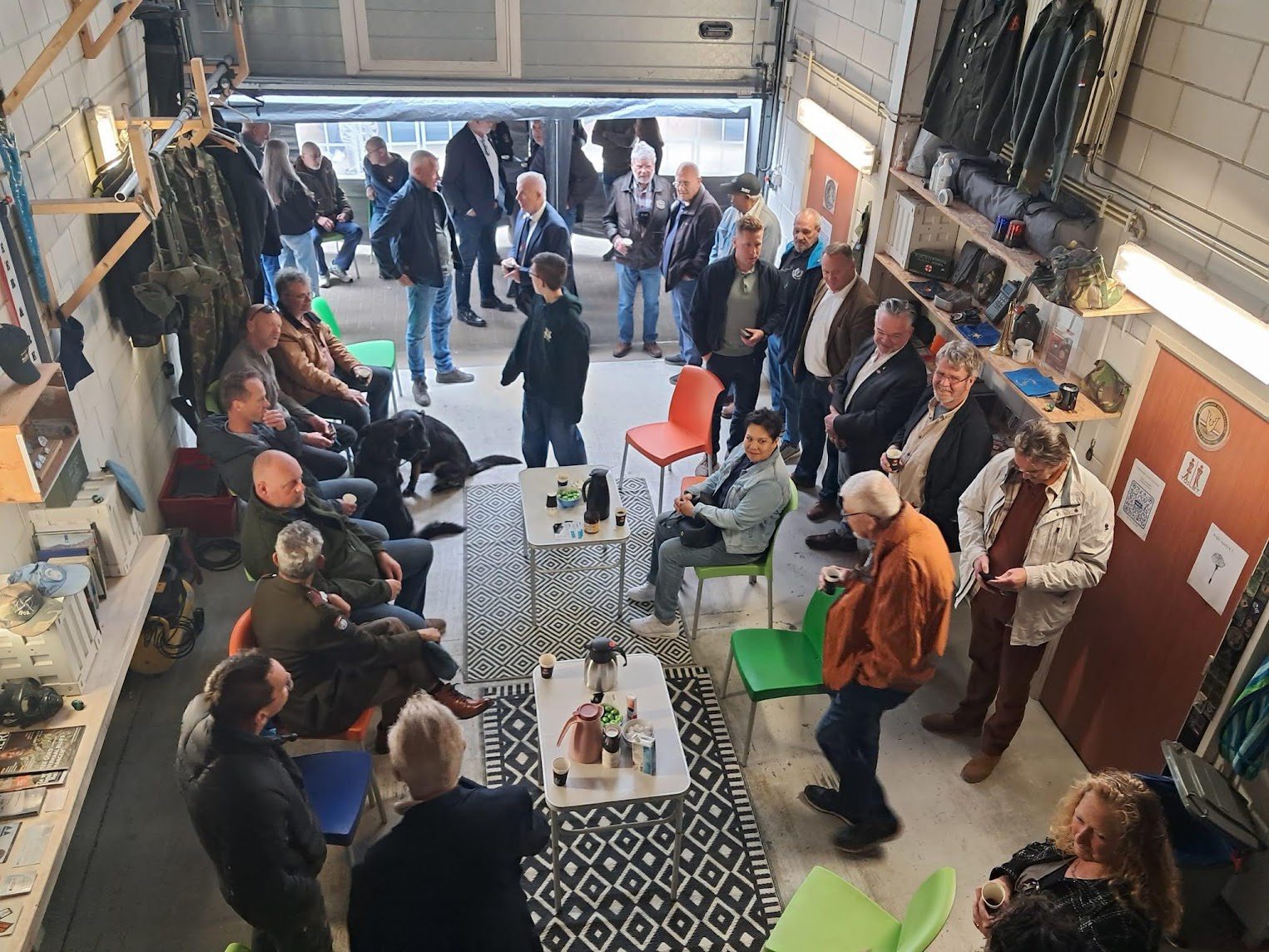 Een overzichtsfoto van Stichting ontmoetingsplek de CADI