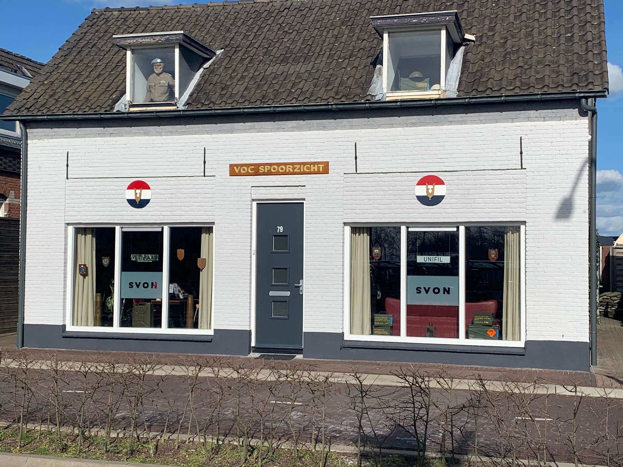 Het Veteranenontmoetingscentrum Spoorzicht