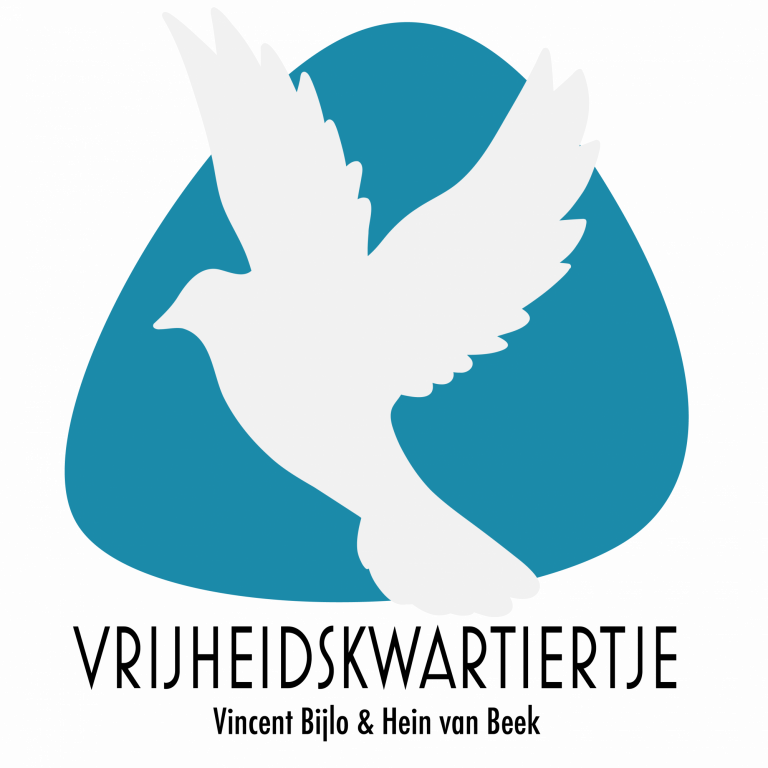 Logo podcast Vrijheidskwartiertje