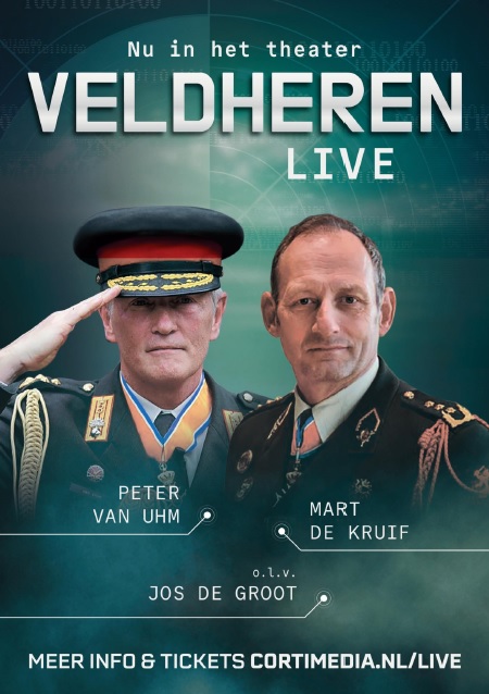 Veldheren Live theaterposter