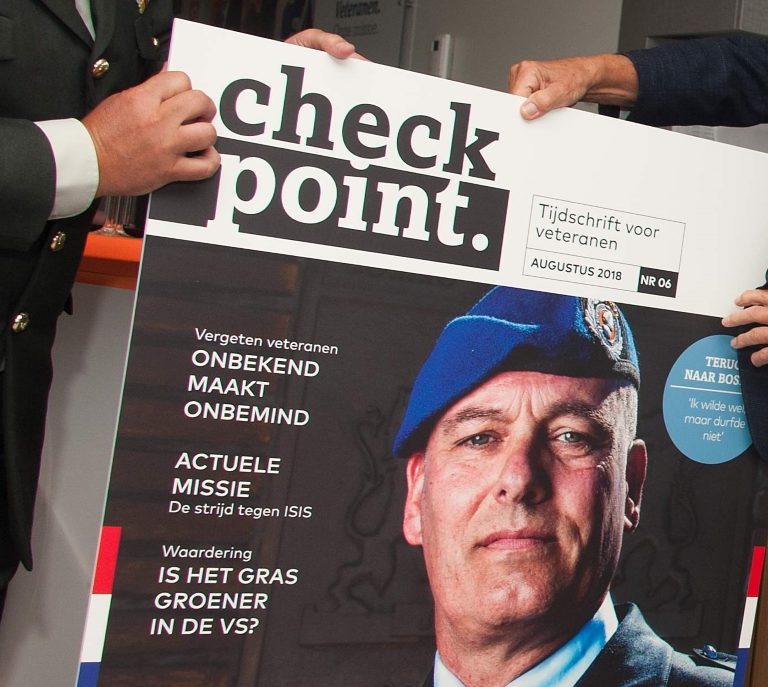 onthulling cover nieuw checkpoint magazine 2018